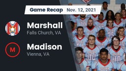 Recap: Marshall  vs. Madison  2021