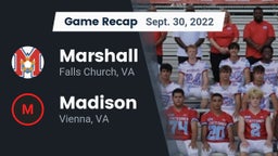 Recap: Marshall  vs. Madison  2022