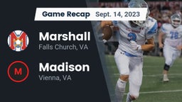 Recap: Marshall  vs. Madison  2023