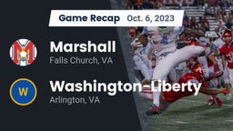 Recap: Marshall  vs. Washington-Liberty  2023
