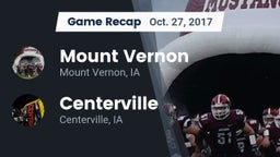 Recap: Mount Vernon  vs. Centerville  2017