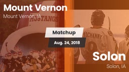 Matchup: Mount Vernon High vs. Solon  2018