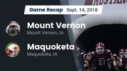 Recap: Mount Vernon  vs. Maquoketa  2018