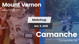 Matchup: Mount Vernon High vs. Camanche  2018