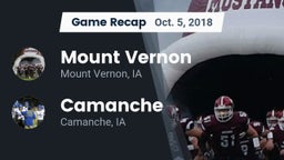 Recap: Mount Vernon  vs. Camanche  2018