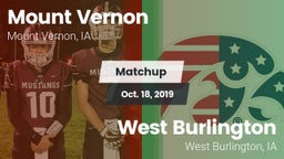 Matchup: Mount Vernon High vs. West Burlington  2019