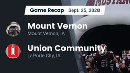 Recap: Mount Vernon  vs. Union Community  2020