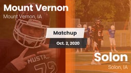 Matchup: Mount Vernon High vs. Solon  2020