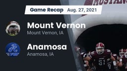 Recap: Mount Vernon  vs. Anamosa  2021