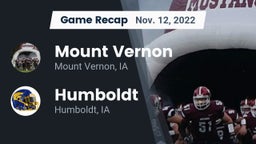 Recap: Mount Vernon  vs. Humboldt  2022