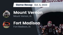 Recap: Mount Vernon  vs. Fort Madison  2023