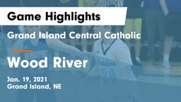 Grand Island Central Catholic vs Wood River  Game Highlights - Jan. 19, 2021