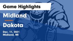 Midland  vs Dakota  Game Highlights - Dec. 11, 2021