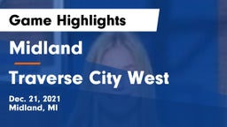 Midland  vs Traverse City West  Game Highlights - Dec. 21, 2021