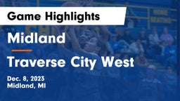 Midland  vs Traverse City West  Game Highlights - Dec. 8, 2023