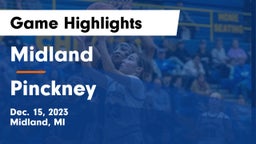 Midland  vs Pinckney  Game Highlights - Dec. 15, 2023