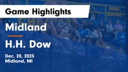 Midland  vs H.H. Dow  Game Highlights - Dec. 20, 2023