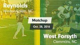 Matchup: Reynolds  vs. West Forsyth  2016