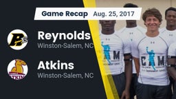 Recap: Reynolds  vs. Atkins  2017