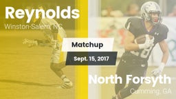 Matchup: Reynolds  vs. North Forsyth  2017