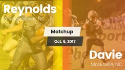Matchup: Reynolds  vs. Davie  2017