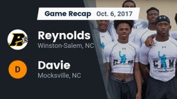 Recap: Reynolds  vs. Davie  2017