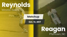 Matchup: Reynolds  vs. Reagan  2017