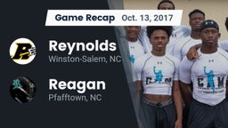 Recap: Reynolds  vs. Reagan  2017