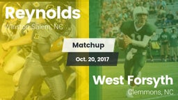 Matchup: Reynolds  vs. West Forsyth  2017