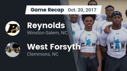 Recap: Reynolds  vs. West Forsyth  2017