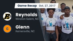 Recap: Reynolds  vs. Glenn  2017