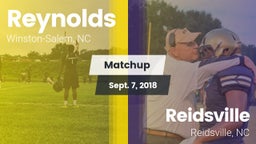 Matchup: Reynolds  vs. Reidsville  2018