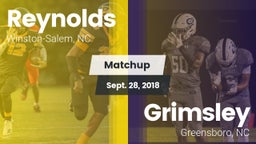 Matchup: Reynolds  vs. Grimsley  2018
