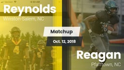 Matchup: Reynolds  vs. Reagan  2018