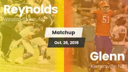 Matchup: Reynolds  vs. Glenn  2018