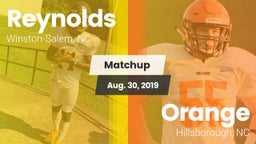 Matchup: Reynolds  vs. Orange  2019