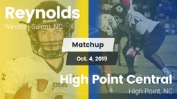 Matchup: Reynolds  vs. High Point Central  2019