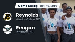 Recap: Reynolds  vs. Reagan  2019