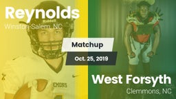 Matchup: Reynolds  vs. West Forsyth  2019