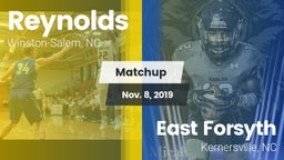Matchup: Reynolds  vs. East Forsyth  2019