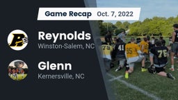 Recap: Reynolds  vs. Glenn  2022