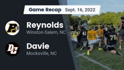 Recap: Reynolds  vs. Davie  2022