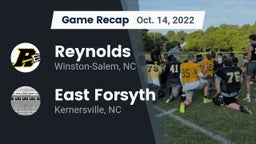 Recap: Reynolds  vs. East Forsyth  2022