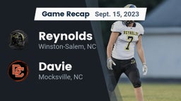 Recap: Reynolds  vs. Davie  2023