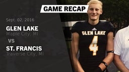Recap: Glen Lake  vs. St. Francis  2016