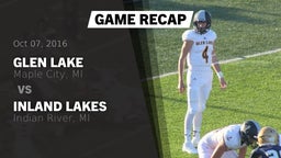 Recap: Glen Lake  vs. Inland Lakes  2016