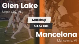 Matchup: Glen Lake High vs. Mancelona  2016