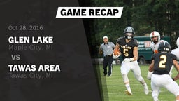 Recap: Glen Lake  vs. Tawas Area  2016