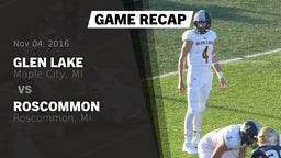 Recap: Glen Lake  vs. Roscommon  2016