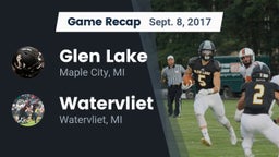 Recap: Glen Lake   vs. Watervliet  2017